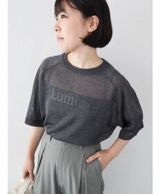 Green Parks シアーロゴニットプルオーバー