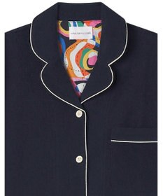 une nana cool 【綿混】コットンパイルパジャマMADEWITHLIBERTYFABRIC