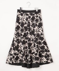 Premium Collection】シャドウフラワープリント スカート / 自由区 S