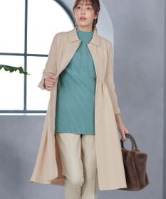 Tiaclasse L 【新色追加】ステンカラードレスコート