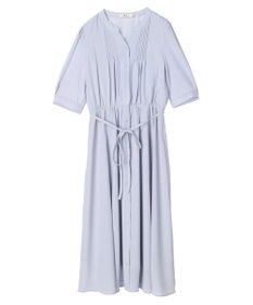 earth music&ecology タックフレアワンピース