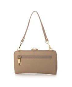 UNBILLION カシュカシュ cachecache / リールキー付きウォレットショルダーバッグ