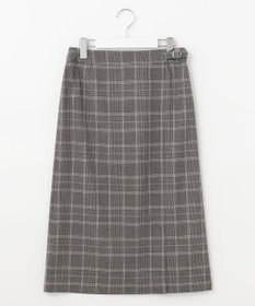 J.PRESS LADIES 【洗える】杢チェック スカート