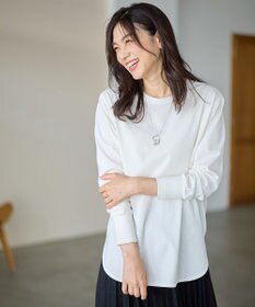 ANY L シャツテールロングスリーブＴシャツ