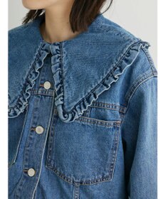 Green Parks ・Ｄｏｕｂｌｅ　Ｆｌａｇｓ　フリルカラーＧジャン