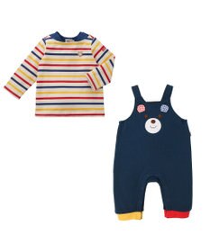 MIKI HOUSE HOT BISCUITS 【ベビーウェアパック】オーバーオールセット