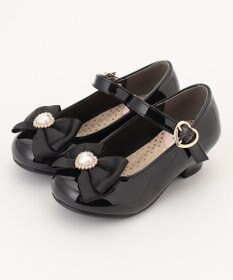 ANY KIDS エナメルヒールパンプス