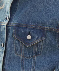 WEGO 【ANGIE VINTAGE】ビッグシルエットデニムジャケット / オーバーサイズGジャン