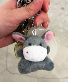 WEGO ミニアニマルぬいぐるみキーホルダー