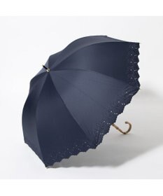 UNBILLION cache nez / フラワーボーラー刺繍ショートパラソル