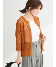 Green Parks Ｚｉｐ付メッシュカーディガン