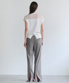 BEIGE， NADIA / シアーコンビ ストレッチニット