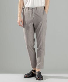 JOSEPH HOMME ＜新色追加＞新素材【通気性/ストレッチ】トリコサッカーストレッチ ドロスト付テーパードパンツ /  PEGG CONVERTIBLE