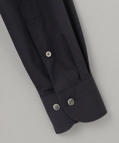 GOTAIRIKU 【形態安定】PREMIUMPLEATS_レギュラーカラー 通年ドレスシャツ（ブラック）