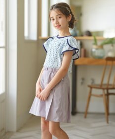 組曲 KIDS 【110-140㎝】ボックスタック キュロット