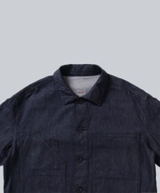 WHITE MAILS 【UNISEX】COTTON PAPER デニムジャケット