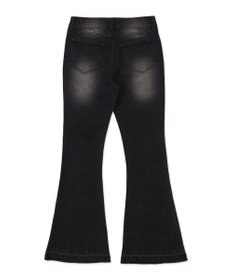 WEGO ローライズフレアデニムパンツ