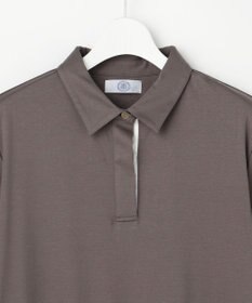 J.PRESS LADIES S 【WEB限定】コットンスムース ポロワンピース