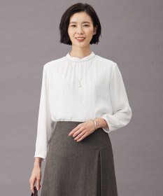 J.PRESS LADIES バックサテンジョーゼット カットソー