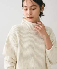 Green Parks ｍｏｋｏモールモックネックニットプルオーバー