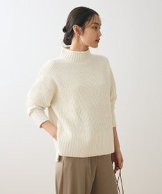 Green Parks ｍｏｋｏモールモックネックニットプルオーバー