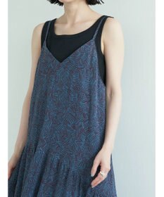 AMERICAN HOLIC ティアードギャザーキャミワンピース