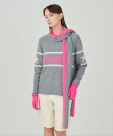 GRACE CONTINENTAL カシミヤバイカラーストール