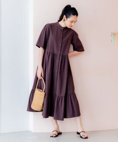 組曲 【弱撥水機能・UVケア】ライトナイロンストレッチ ワンピース