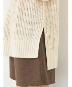 earth music&ecology マットベロアモールチュニック