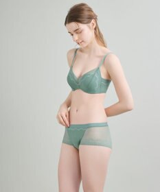 une nana cool 【リニューアル】364ブラ レース ノンワイヤーブラ