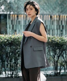 UNFILO TENNEN TOUCH テーラードジレ