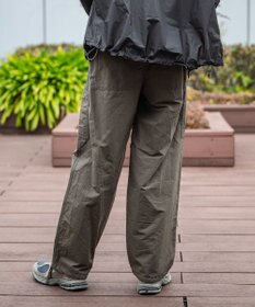 WHITE MAILS 【ユニセックス/軽量】COTTON PAPER  POPLIN DRAWSTRING ミリタリーパンツ