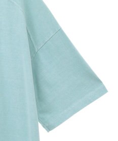 AMERICAN HOLIC 【WEB限定】ピグメント5分袖ロゴプルオーバー