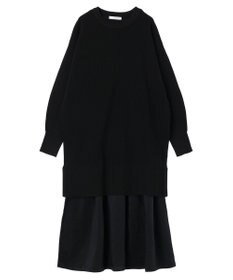 Green Parks ＳＥＴ２点　ニットチュニック＋キャミワンピース