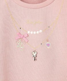 ANY KIDS 【らくっトレーナー】裏毛 ネックレス トレーナー