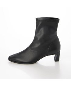 MODE ET JACOMO <carino>【レイン対応】フレアヒールストレッチブーツ