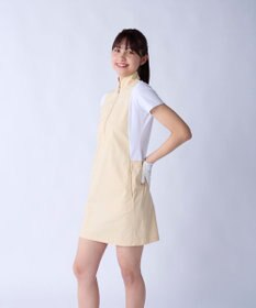 FILA GOLF／marie claire 【marie claire SPORT】 異素材MIXワンピース
