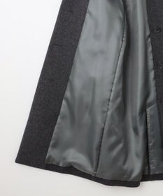 J.PRESS LADIES L ショートビーバー ステンカラーコート