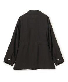 BEIGE， 【洗える】AMARYLLIS / ウエストベルトシアーサファリジャケット