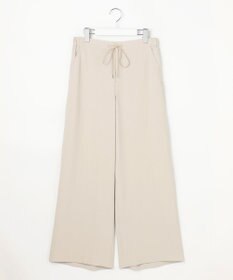 J.PRESS LADIES L 【セットアップ対応】Light ジョーゼット ワイド イージーパンツ