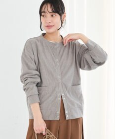 CRAFT STANDARD BOUTIQUE リングドットボタンカーディガン
