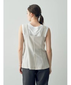 YECCA VECCA リネンライクビスチェベスト