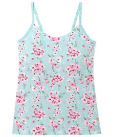 une nana cool 猫プリント カップ付きキャミソール