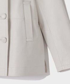 GRACE CONTINENTAL ラムレザーＰコート