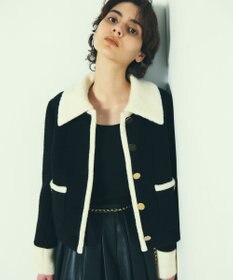 GRACE CONTINENTAL ウールパイルジャケット