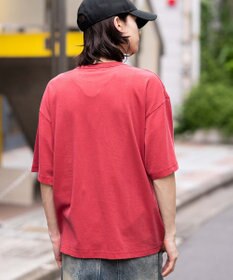 WEGO 【ユニセックス着用ITEM/MLサイズ展開】コンパクトフィットピグメントグラフィックT（SS）