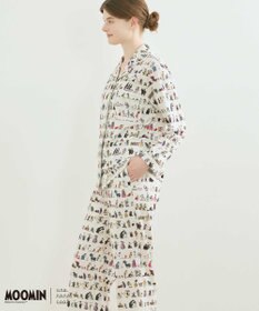 une nana cool 【ムーミン】【綿100%】 MOOMIN * une nana cool  開襟パジャマ