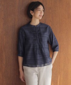 J.PRESS LADIES L シアーチェック カットソー