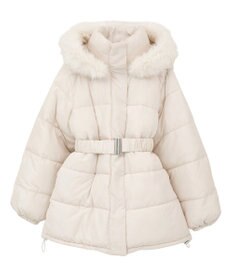 Green Parks ・ｓｗｉｎｇ　ｂｙ　ファイバーダウンベルト付コート