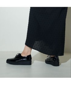 MODE ET JACOMO <carino>【レイン対応】レースアッププラットフォーム